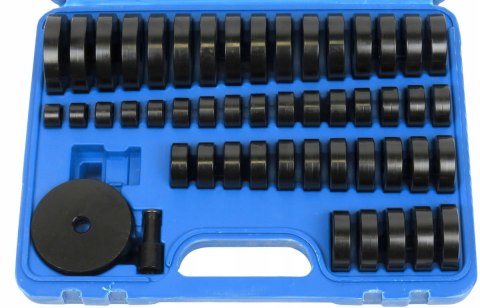 ŚCIĄGACZ TULEI ŁOŻYSK ADAPTERY PRASY 18-74MM 52el ŚCIĄGACZ TULEI ŁOŻYSK ADAPTERY PRASY 18-74MM 52el
