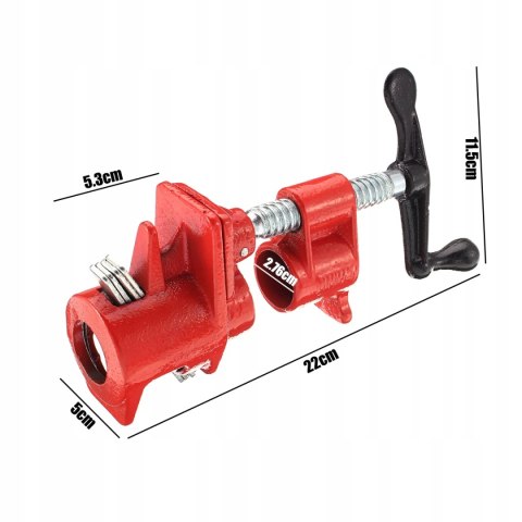 ŚCISK STOLARSKI RUROWY BEZKOŃCOWY 3/4'' ZACISK ŚCISK STOLARSKI RUROWY BEZKOŃCOWY 3/4'' ZACISK
