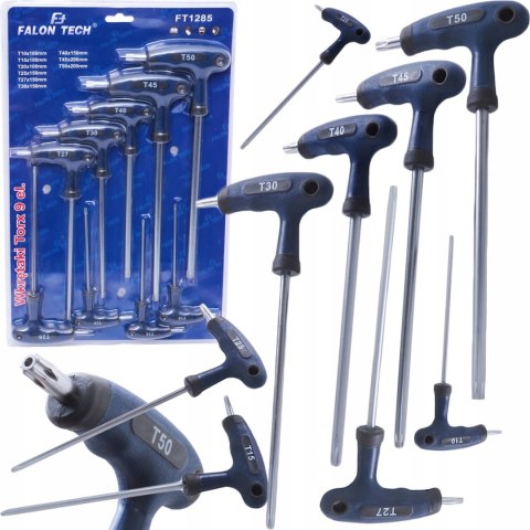 Wkrętaki torx Falon-Tech WKRĘTAKI ŚRUBOKRĘTY FT1285 Wkrętaki torx Falon-Tech WKRĘTAKI ŚRUBOKRĘTY FT1285