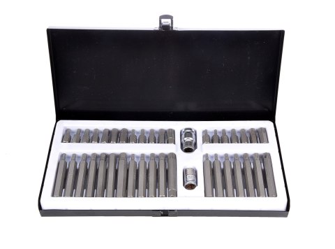 ZESTAW KLUCZE TORX SPLINE IMBUS HEX BITY 40szt CrV ZESTAW KLUCZE TORX SPLINE IMBUS HEX BITY 40szt CrV
