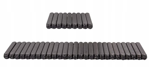 ZNACZNIKI NUMERATORY 36 NUMERATOR LITERY CYFRY 5mm ZNACZNIKI NUMERATORY 36 NUMERATOR LITERY CYFRY 5mm