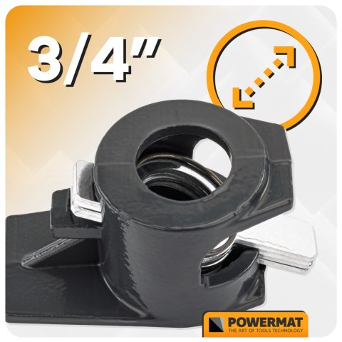 4x ŚCISK STOLARSKI RUROWY ZACISK BEZKOŃCOWY 3/4" METALOWY ZESTAW 4 SZTUK 4x ŚCISK STOLARSKI RUROWY ZACISK BEZKOŃCOWY 3/4" METALOWY ZESTAW 4 SZTUK