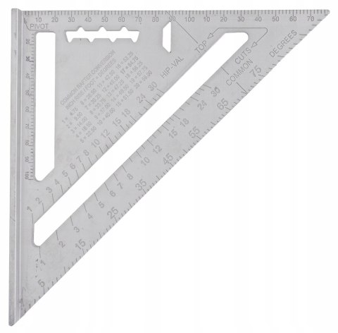 KĄTOWNIK STOLARSKI CIESIELSKI ALUMINIUM 18,5cm KĄTOWNIK STOLARSKI CIESIELSKI ALUMINIUM 18,5cm