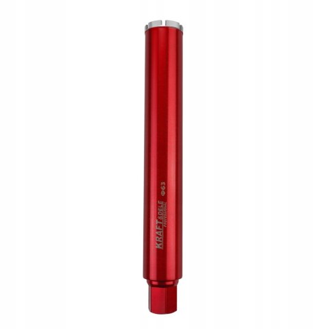 KRAFT WIERTŁO KORONOWE DIAMENTOWE DO BETONU DO WIERTNICY 63x450 mm KD12641 KRAFT WIERTŁO KORONOWE DIAMENTOWE DO BETONU DO WIERTNICY 63x450 mm KD12641