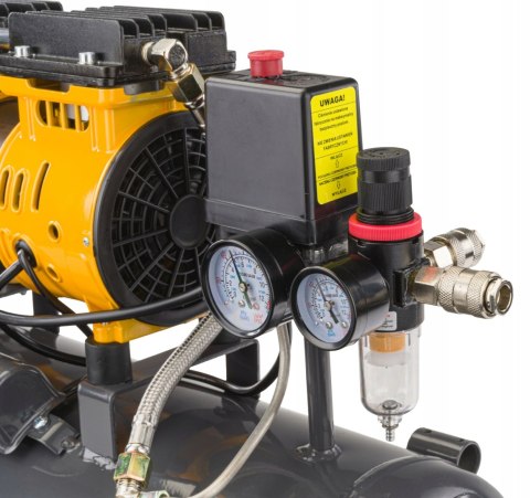 Kompresor bezolejowy Powermat PM-KBO-24T 24 l 8 bar Kompresor bezolejowy Powermat PM-KBO-24T 24 l 8 bar