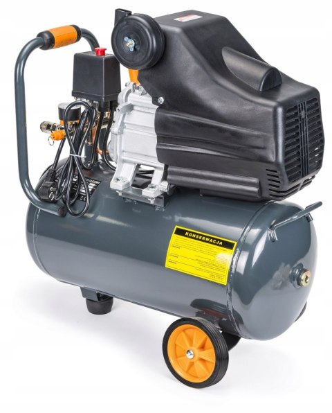 Kompresor olejowy Powermat PM-KO-24T 24 l 8 bar Kompresor olejowy Powermat PM-KO-24T 24 l 8 bar