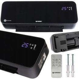 Kurtyna powietrzna Grzejnik CERAMICZNY 2000W Pilot Termowentylator LCD