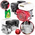 SILNIK SPALINOWY ZAGĘSZCZARKA GX160 7.0 HP OHV WAŁEK 19MM UBIJARKA AGREGAT