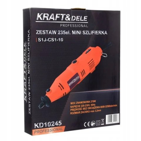 Szlifierka wielofunkcyjna akumulatorowe Kraft&Dele 270 W 230 V Szlifierka wielofunkcyjna akumulatorowe Kraft&Dele 270 W 230 V