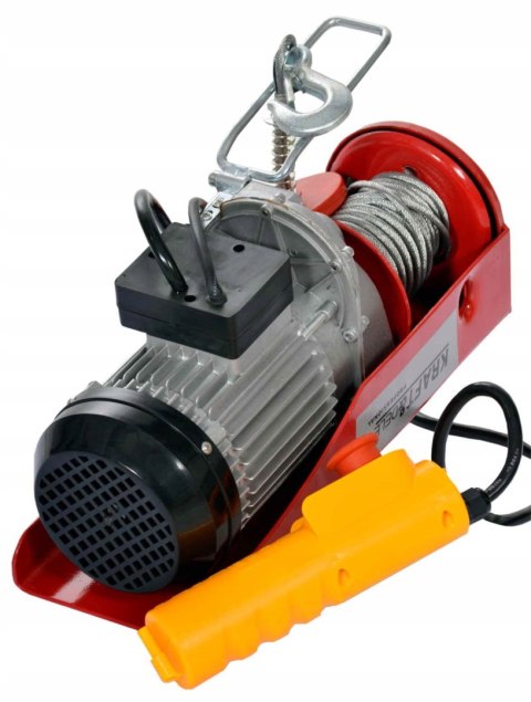 Wciągarka Kraft&Dele KD1526 0,8 t wysokość podnoszenia 12 m Wciągarka Kraft&Dele KD1526 0,8 t wysokość podnoszenia 12 m