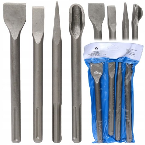 ZESTAW DŁUT DŁUTA DŁUTO DO BETONU SDS MAX 4 SZT ZESTAW DŁUT DŁUTA DŁUTO DO BETONU SDS MAX 4 SZT