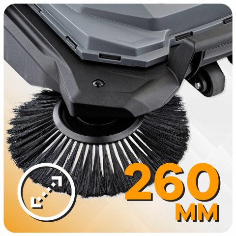Zamiatarka ręczne Powermat PM-ZR-650M Zamiatarka ręczne Powermat PM-ZR-650M