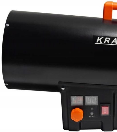 NAGRZEWNICA GAZOWA 40kW TERMOSTAT REDUKTOR LCD WĄŻ DMUCHAWA FARELKA KRAFT NAGRZEWNICA GAZOWA 40kW TERMOSTAT REDUKTOR LCD WĄŻ DMUCHAWA FARELKA KRAFT