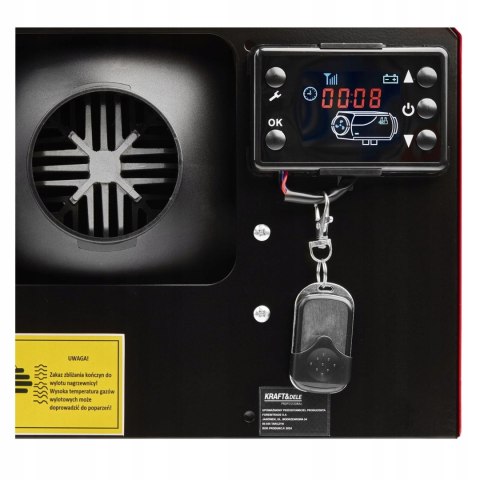 NAGRZEWNICA SPALINOWA DMUCHAWA OLEJOWA OGRZEWANIE POSTOJOWE ON 12/230V 8KW NAGRZEWNICA SPALINOWA DMUCHAWA OLEJOWA OGRZEWANIE POSTOJOWE ON 12/230V 8KW