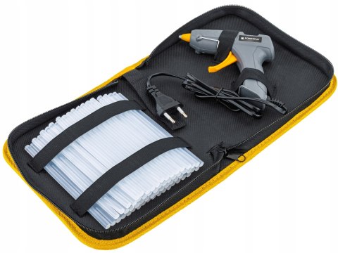 PISTOLET DO KLEJU NA GORĄCO DO KLEJENIA ZESTAW 60 WKŁADÓW 7MM ETUI KLEJARKA PISTOLET DO KLEJU NA GORĄCO DO KLEJENIA ZESTAW 60 WKŁADÓW 7MM ETUI KLEJARKA