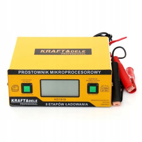 Prostownik mikroprocesorowy Kraft&Dele KD1919 10A Prostownik mikroprocesorowy Kraft&Dele KD1919 10A