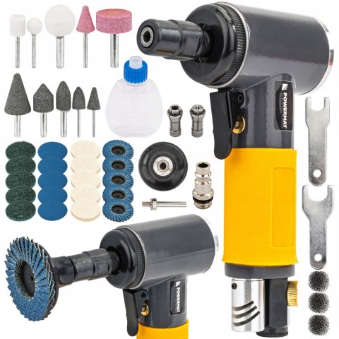 SZLIFIERKA POLERKA PNEUMATYCZNA 1/4" 6BAR ZESTAW FREZÓW PADÓW SZLIFIERSKICH SZLIFIERKA POLERKA PNEUMATYCZNA 1/4" 6BAR ZESTAW FREZÓW PADÓW SZLIFIERSKICH