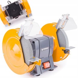 SZLIFIERKA STOŁOWA 1850W KAMIENIOWA PODWÓJNA 2x KAMIEŃ TARCZA 200mm MOCNA