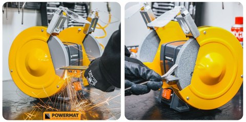 SZLIFIERKA STOŁOWA 1850W KAMIENIOWA PODWÓJNA 2x KAMIEŃ TARCZA 200mm MOCNA SZLIFIERKA STOŁOWA 1850W KAMIENIOWA PODWÓJNA 2x KAMIEŃ TARCZA 200mm MOCNA