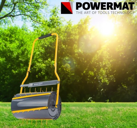 Walec OGRODOWY Do Trawy Aerator Trawnika Ubijak Gleby Ziemi 35L 50CM KOLCE Walec OGRODOWY Do Trawy Aerator Trawnika Ubijak Gleby Ziemi 35L 50CM KOLCE