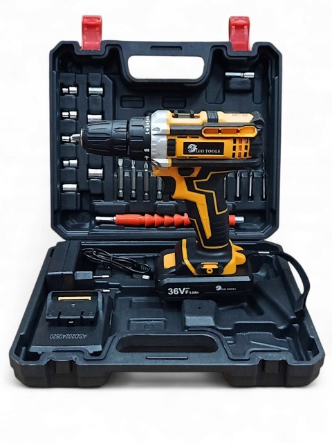 Wkrętarka LEO TOOLS 36V. WKRETARKA plus 2 AKU Wkrętarka LEO TOOLS 36V. WKRETARKA plus 2 AKU
