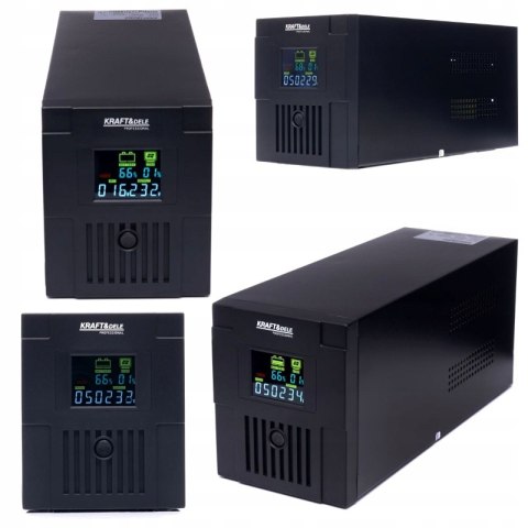 ZASILANIE UPS AWARYJNE 900W LCD PIECA POMPY 1500VA KOMPUTERA BATERIA 7Ah ZASILANIE UPS AWARYJNE 900W LCD PIECA POMPY 1500VA KOMPUTERA BATERIA 7Ah