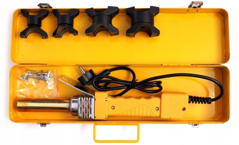 ZGRZEWARKA DO RUR PP PCV 1950W 230V/50Hz WALIZKA + MATRYCE 16-32mm ZGRZEWARKA DO RUR PP PCV 1950W 230V/50Hz WALIZKA + MATRYCE 16-32mm