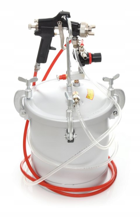 AGREGAT PNEUMATYCZNY MALARSKI 8L PISTOLET DO MALOWANIA LAKIERNICZY