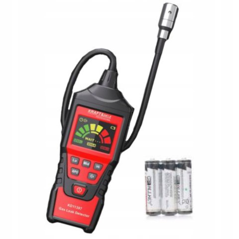 DETEKTOR HT601A GAZ PALNY PRZENOŚNY WYCIEKU Z AUTOMATYCZNYM RESETEM