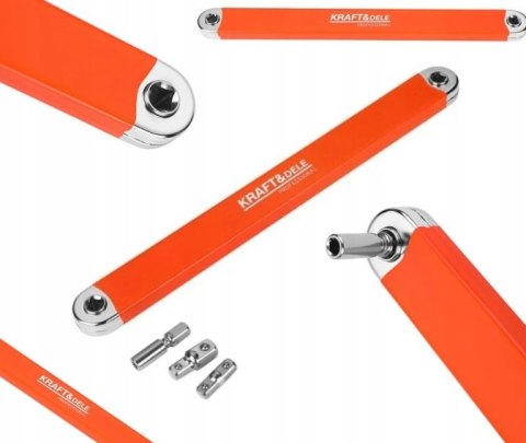 KLUCZ PRZEDŁUŻAJĄCY PRZEKŁADNIOWY+ADAPTERY KRAFT&DELE KD5936