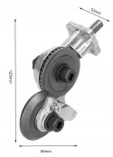 KRAFT&DELE ADAPTER DO WIERTARKI WKRĘTARKI DO CIĘCIA BLACHY KD10788