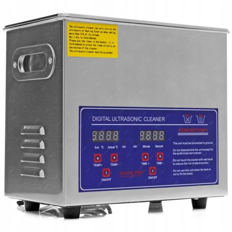 MYJKA ULTRADŹWIĘKOWA KD449 6,5L + KOSZ