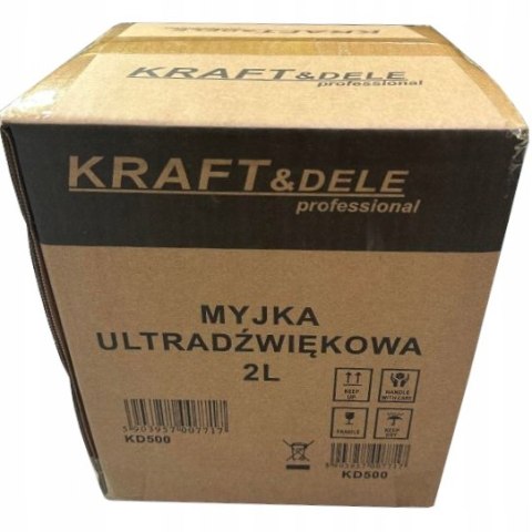 MYJKA WANNA ULTRADŹWIĘKOWA 100W 40KHz Z KOSZEM 2L STERYLIZATOR KOSMETYCZNY