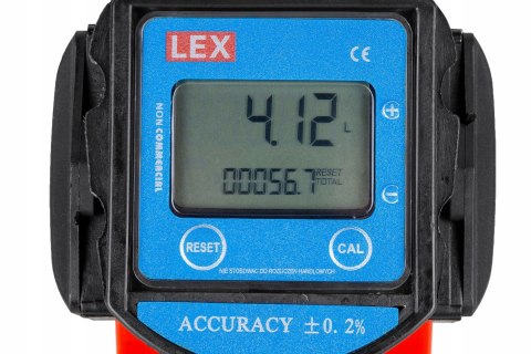 PISTOLET DO PALIWA CPN Z LICZNIKIEM LCD ODBIJAJĄCY