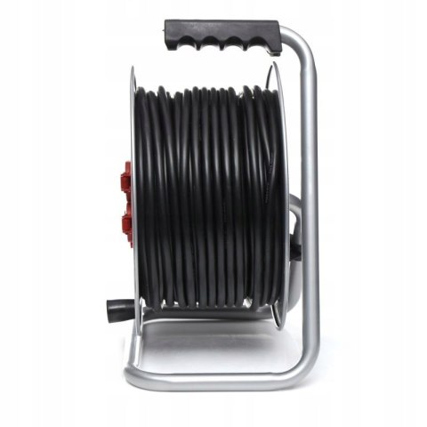 Przedłużacz ogrodowy Kraft&Dele 30 m 4 szt. gniazd srebrny