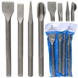 ZESTAW DŁUT DŁUTA DŁUTO DO BETONU SDS MAX 4 SZT