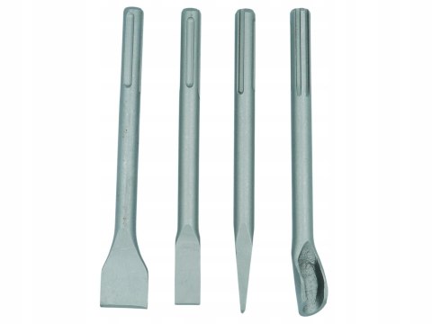 ZESTAW DŁUT DŁUTA DŁUTO DO BETONU SDS MAX 4 SZT