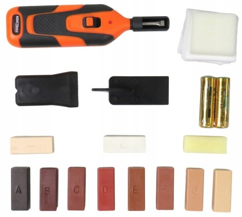 Zestaw do naprawy paneli mebli wosk naprawczy KD981