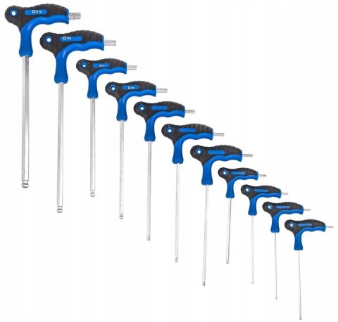 KLUCZE WKRĘTAKI HEX IMBUS TYP-T H2-H10 11SZT FALON TECH