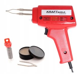 LUTOWNICA TRANSFORMATOROWA 100W SOLIDNA BUDOWA DIODA LED PISTOLET + ZESTAW