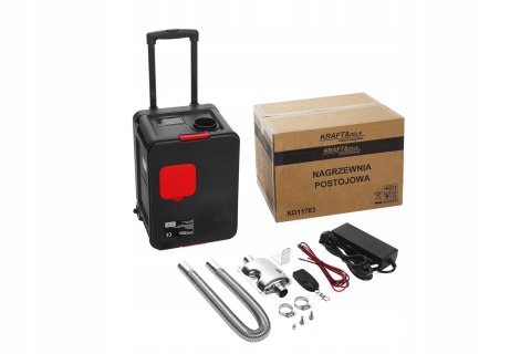 MOBILNA NAGRZEWNICA OGRZEWANIE POSTOJOWE OLEJOWA LCD 9kW PILOT 12/24/230V