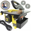 PRZECINARKA STOLIKOWA 1700W MASZYNKA PILARKA DO PŁYTEK GLAZURY MOKRO SUCHO