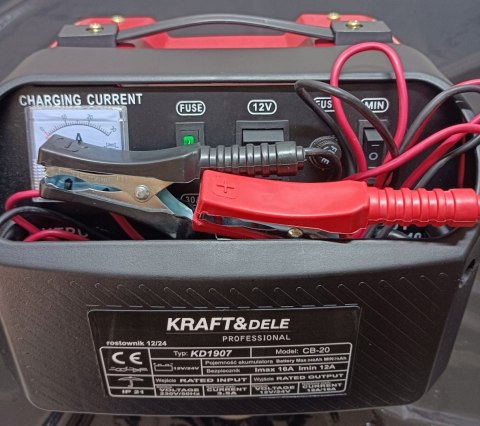 Prostownik do akumulatorów Kraft&Dele KD1907