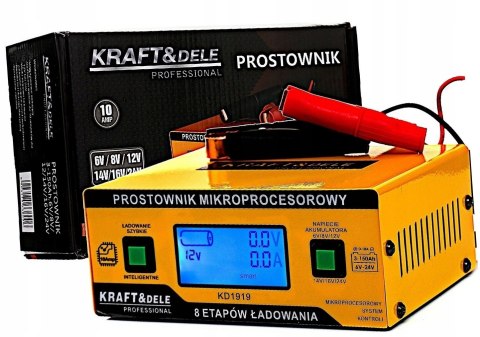 Prostownik mikroprocesorowy Kraft&Dele KD1919 10A
