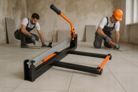 RECZNA PRZECINARKA DO GLAZURY 800 MM Z LASEREM DO CIECIA PLYTEK premium