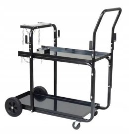 WÓZEK SPAWALNICZY DO SPAWAREK MIG MAG TIG PRZECINAREK PLAZMOWYCH PÓŁKI HAKI