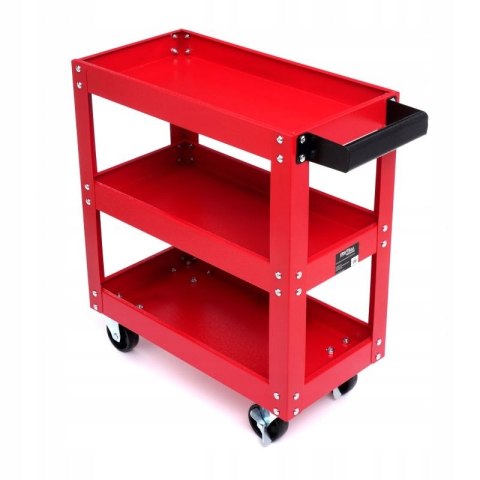 WÓZEK WARSZTATOWY NARZĘDZIOWY SERWISOWY SZAFKA 3 PÓŁKI na KOŁACH KRAFT