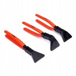 Cęgi szczypce dekarskie 275mm zestaw 3szt KD10453