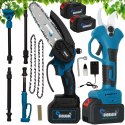 PIŁA AKUMULATOROWA 6" + SEKATOR + WYSIĘGNIK TELESKOPOWY 2M 2X48V ZESTAW