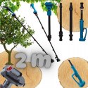 PIŁA AKUMULATOROWA 6" + SEKATOR + WYSIĘGNIK TELESKOPOWY 2M 2X48V ZESTAW